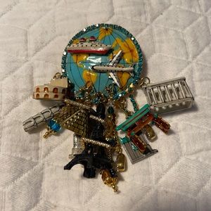 Lunch at the Ritz travel pin